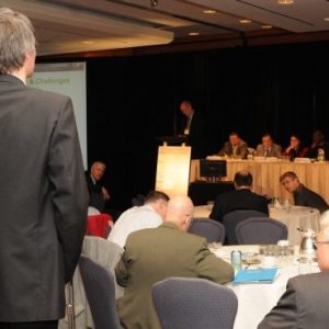Jens Schade responding to panel.