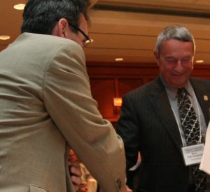 Montreal Councillor Richard Bergeron and Langley Mayor Peter Fassbender.