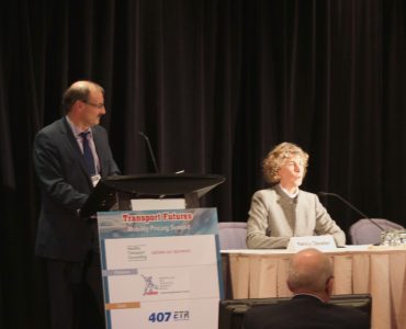 RCCAO's Andy Manahan with Nancy Oleweiler